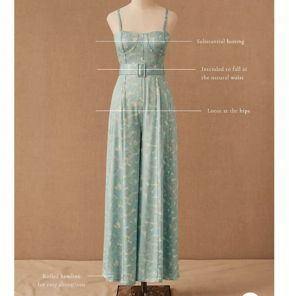 New BHLDN x Free People Elyssa Jumpsuit NEW - Picture 6 of 7